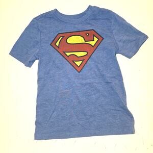 Old Navy basic superman logo tee shirt, size 4T/4A